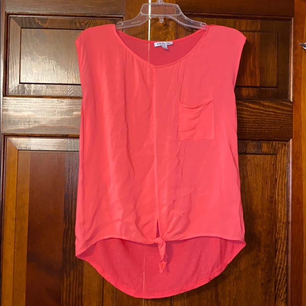 Pink blouse